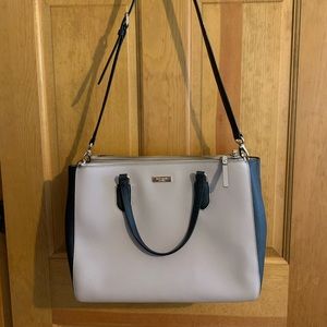 Kate Spade two-pocket, adjustable strap Tote bag